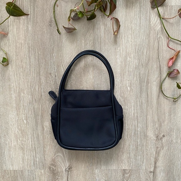 Vintage 90’s Banana Republic Black Mini Purse - Picture 1 of 7